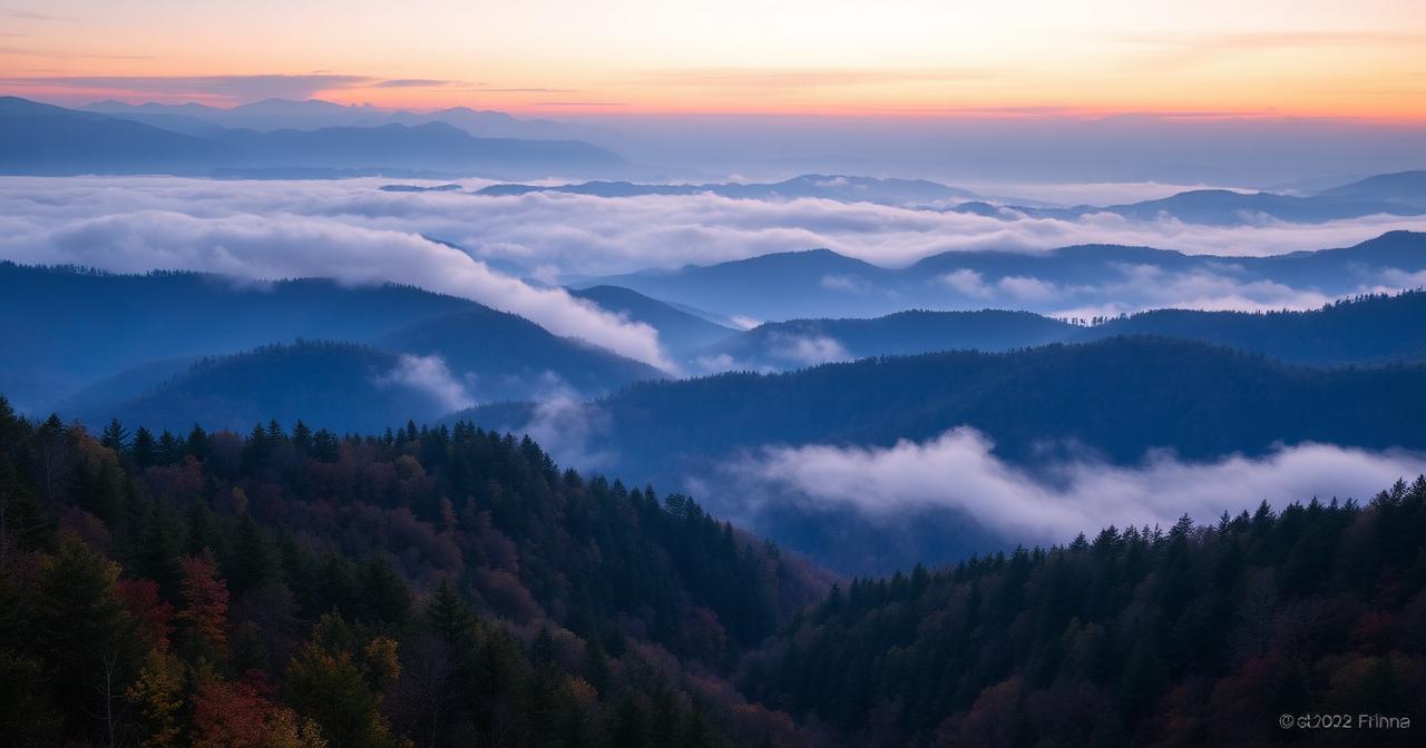 Great Smoky Mountains National Park landscape