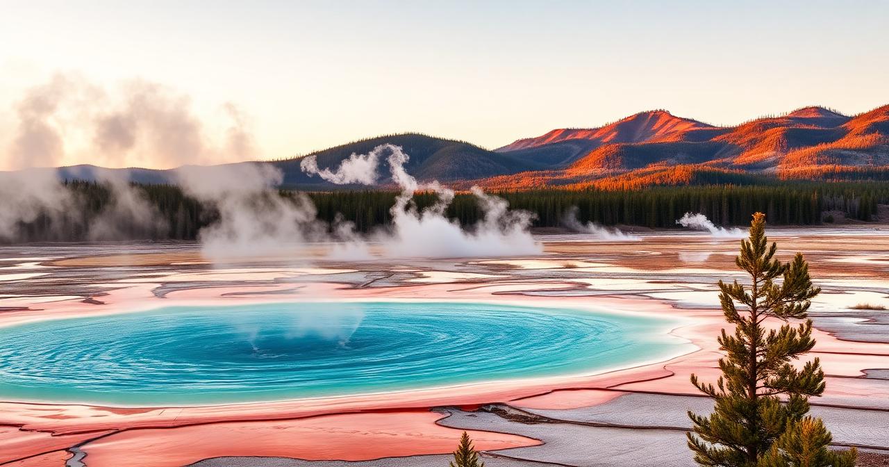 Yellowstone National Park landscape