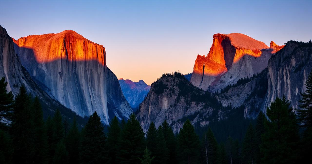 Yosemite National Park landscape